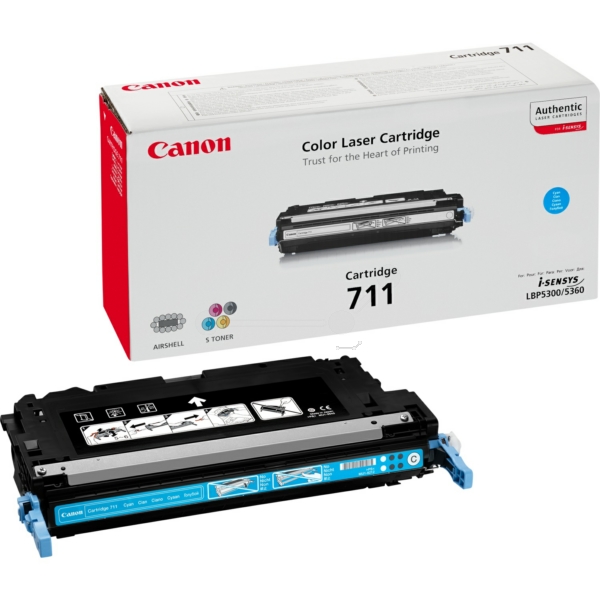Canon 1659 B 002 711C Toner Cyan