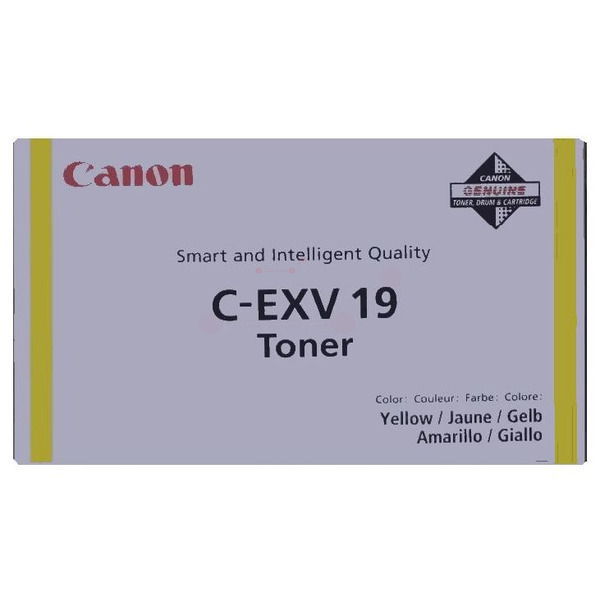 Canon 0400 B 002 C-EXV 19 Toner Yellow
