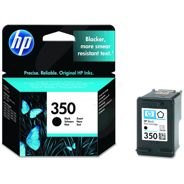 HP CB 335 EE 350 Tinte Black
