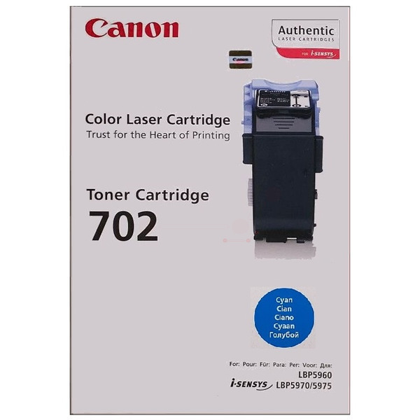 Canon 9644 A 004 702 Toner Cyan