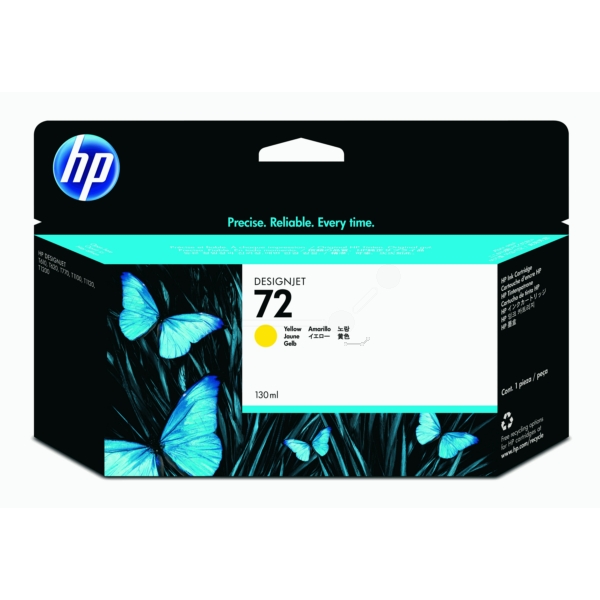 HP C 9373 A 72 Tinte Yellow