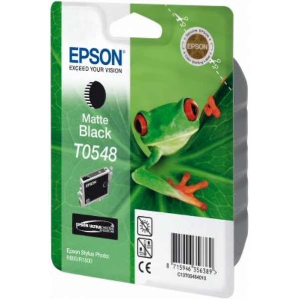 Epson C 13 T 05484010 T0548 Tinte Matte Black