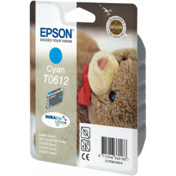 Epson C 13 T 06124010 T0612 Tinte Cyan