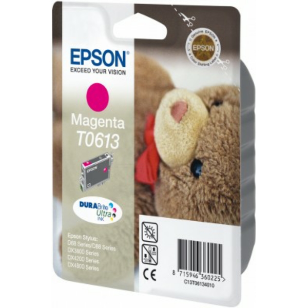 Epson C 13 T 06134010 T0613 Tinte Magenta