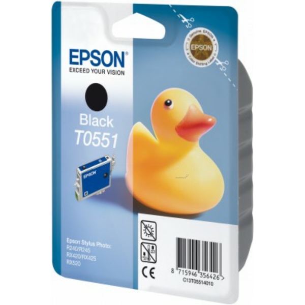 Epson C 13 T 05514010 T0551 Tinte Black