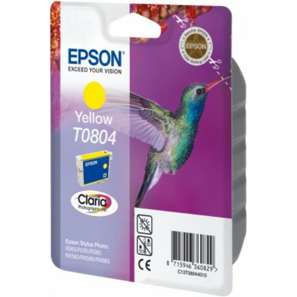 Epson C 13 T 08044011 T0804 Tinte Yellow
