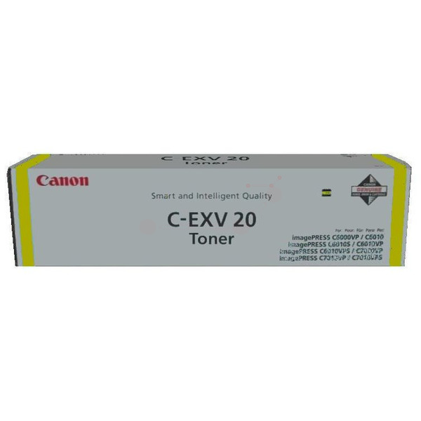 Canon 0439 B 002 C-EXV 20 Toner Yellow
