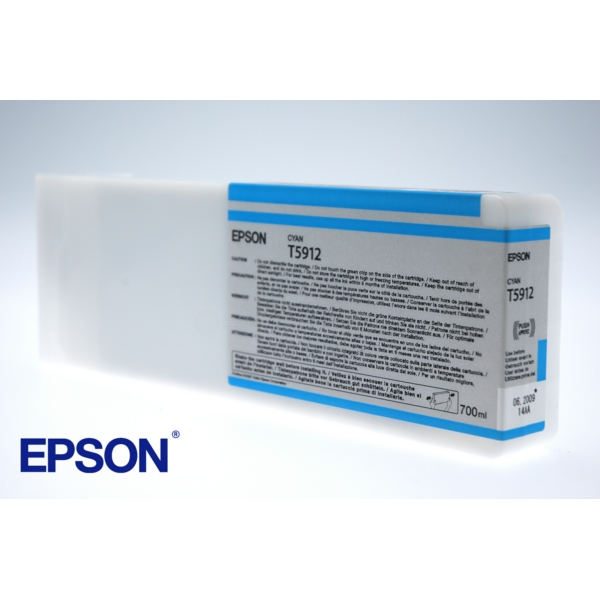 Epson C 13 T 591200 T5912 Tinte Cyan