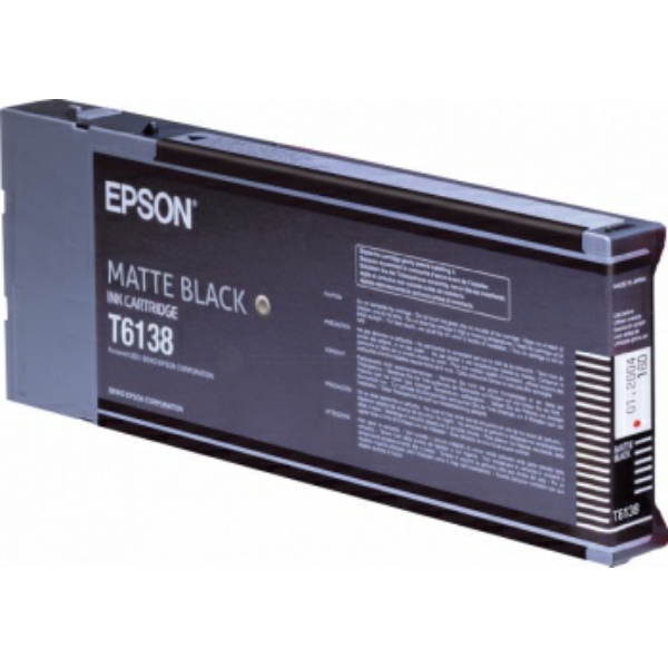 Epson C 13 T 613800 T6138 Tinte Matte Black