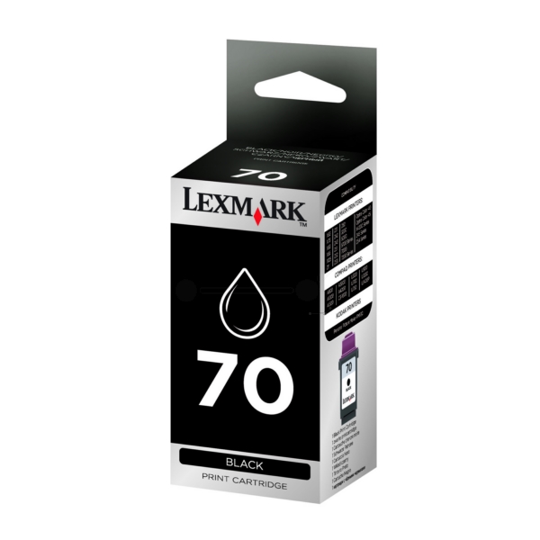 Lexmark 12AX970E 70HC Tinte Black