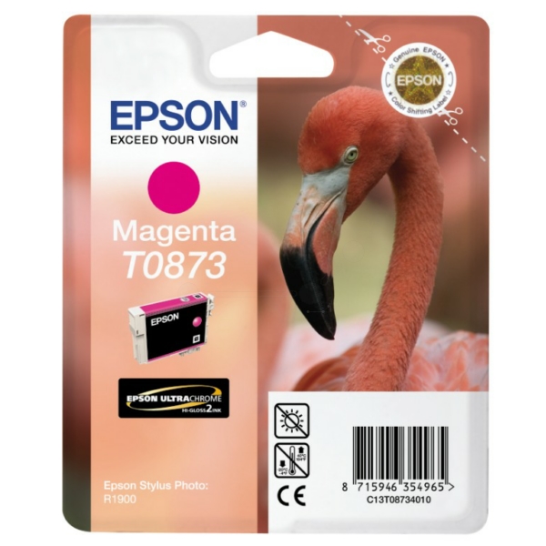 Epson C 13 T 08734010 T0873 Tinte Magenta