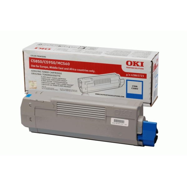 OKI 43865723 Toner Cyan