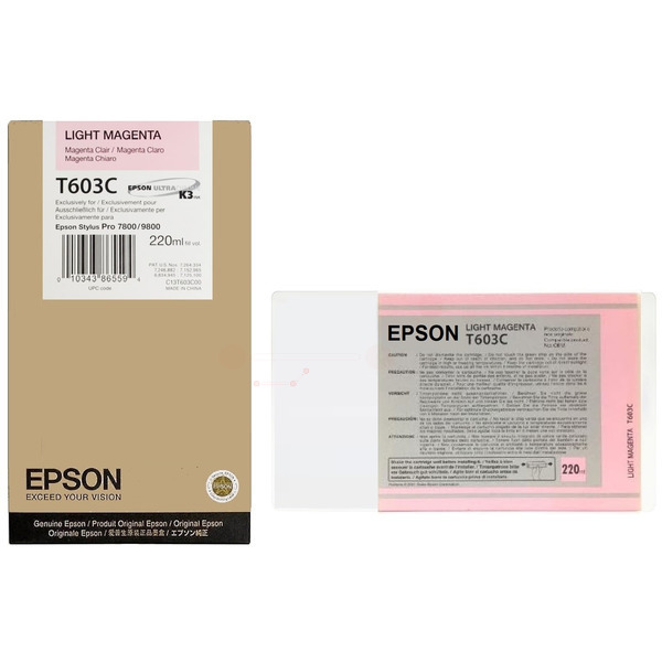 Epson C 13 T 603C00 T603C Tinte Photo Magenta