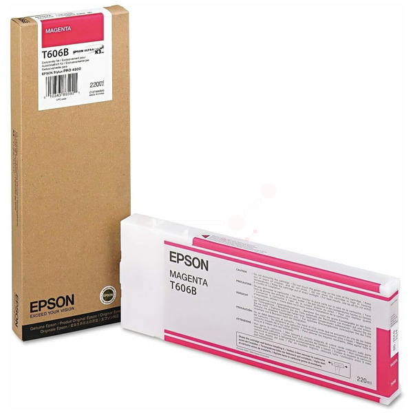 Epson C 13 T 606B00 T606B Tinte Magenta