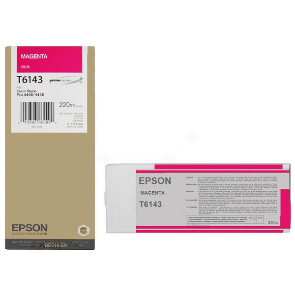 Epson C 13 T 614300 T6143 Tinte Magenta