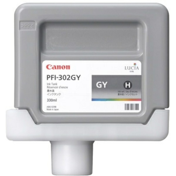 Canon 2217 B 001 PFI-302 GY Tinte Gray