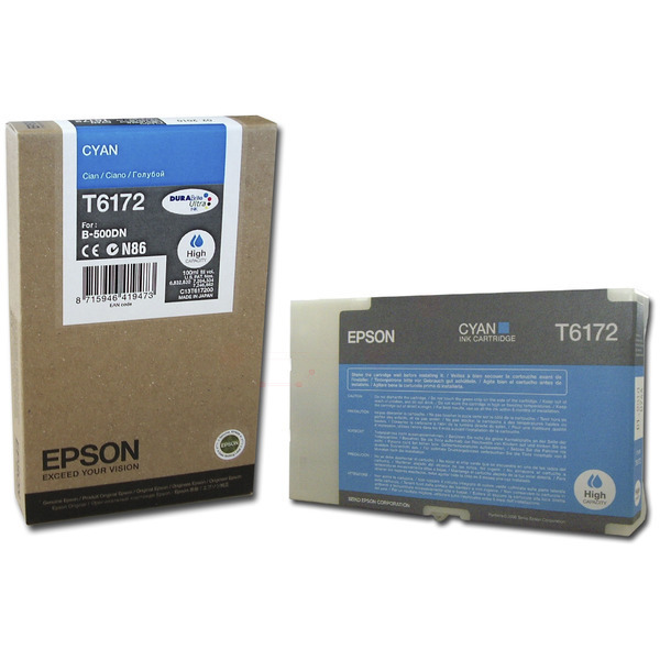 Epson C 13 T 617200 T6172 Tinte Cyan
