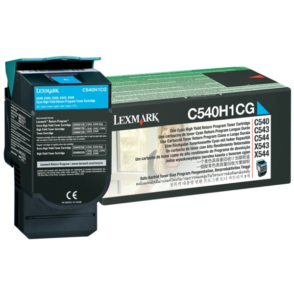 Lexmark C540H1CG Toner Cyan