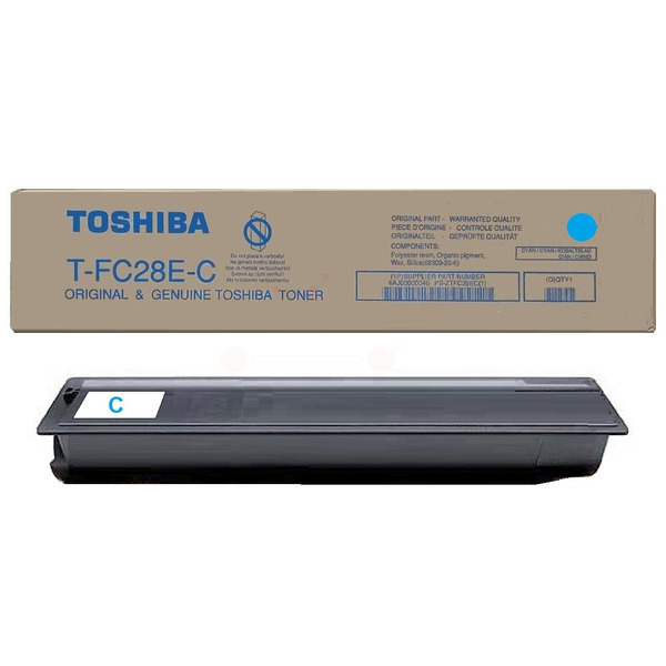 Toshiba 6AJ00000046 T-FC 28 EC Toner Cyan