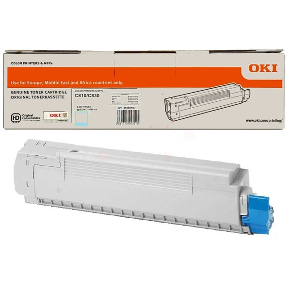 OKI 44059107 Toner Cyan