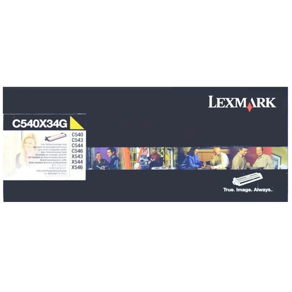 Lexmark C540X34G Entwicklereinheit Yellow