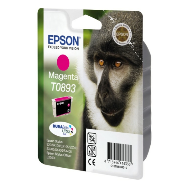 Epson C 13 T 08934011 T0893 Tinte Magenta