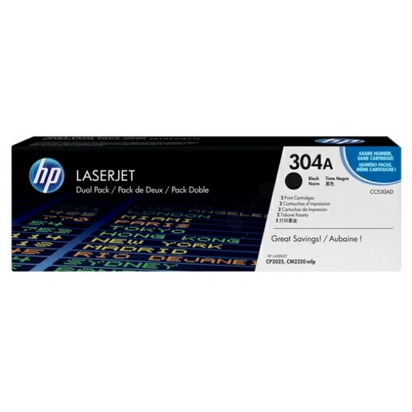 HP CC 530 AD 304A Toner Black VE 2