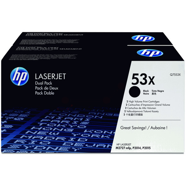 HP Q 7553 XD 53XD Toner Black VE 2