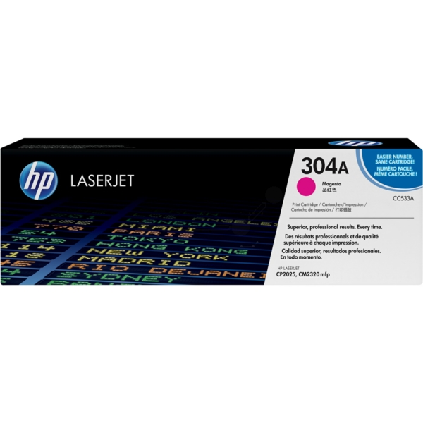 HP CC 533 A 304A Toner Magenta