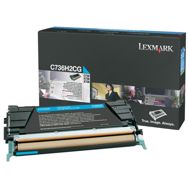 Lexmark C736H2CG Toner Cyan