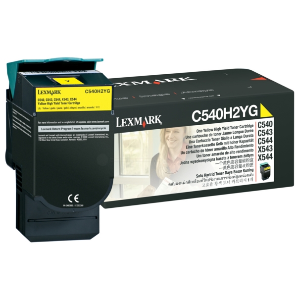 Lexmark C540H2YG Toner Yellow