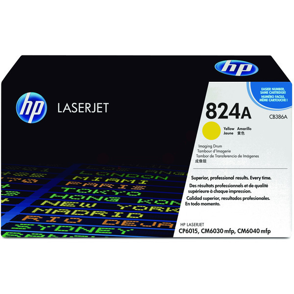 HP CB 386 A 824A Bildtrommel Yellow