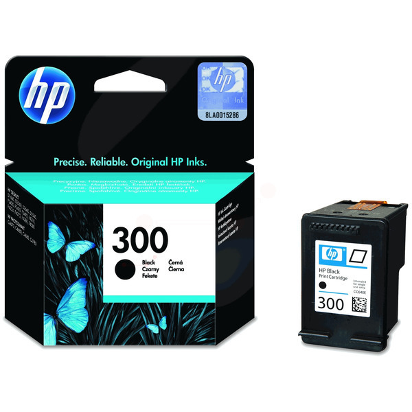 HP CC 640 EE 300 Tinte Black