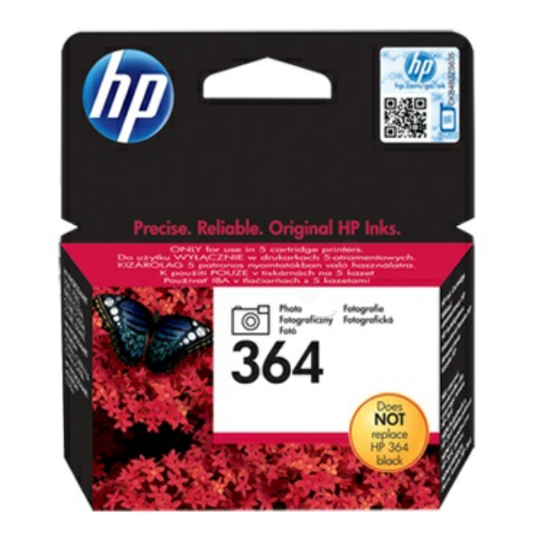 HP CB 317 EE 364 Tinte Photo Black