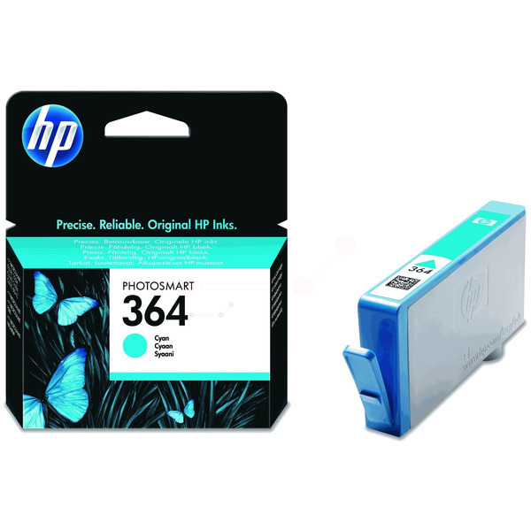 HP CB 318 EE 364 Tinte Cyan
