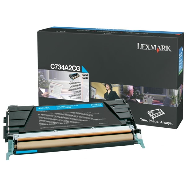 Lexmark C734A2CG Toner Cyan