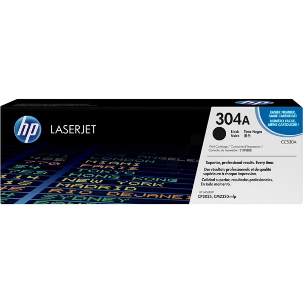 HP CC 530 A 304A Toner Black