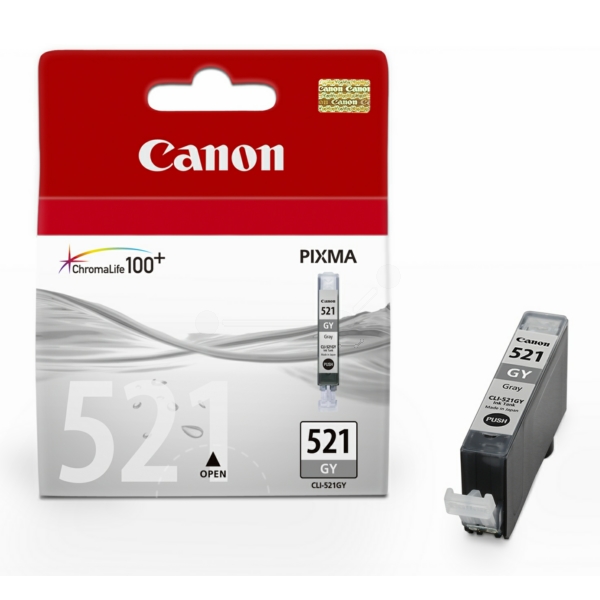 Canon 2937 B 001 CLI-521 GY Tinte Gray