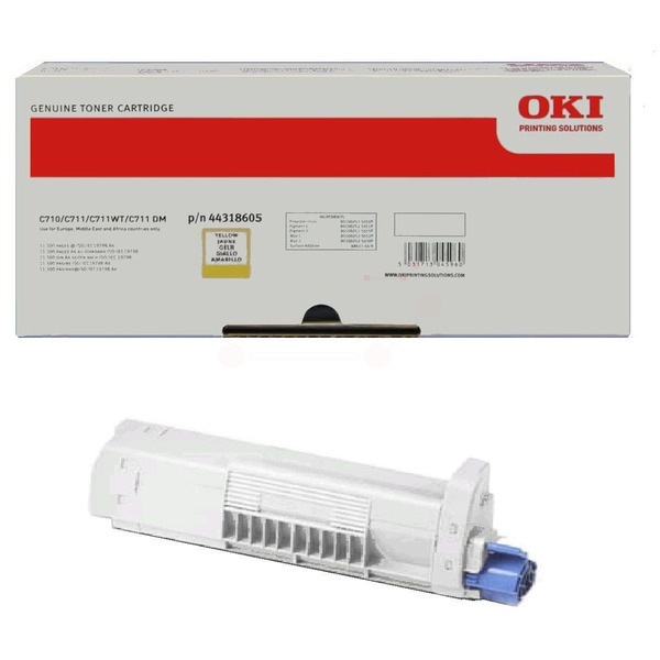 OKI 44318605 Toner Yellow
