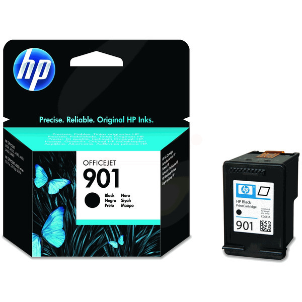 HP CC 653 AE 901 Tinte Black