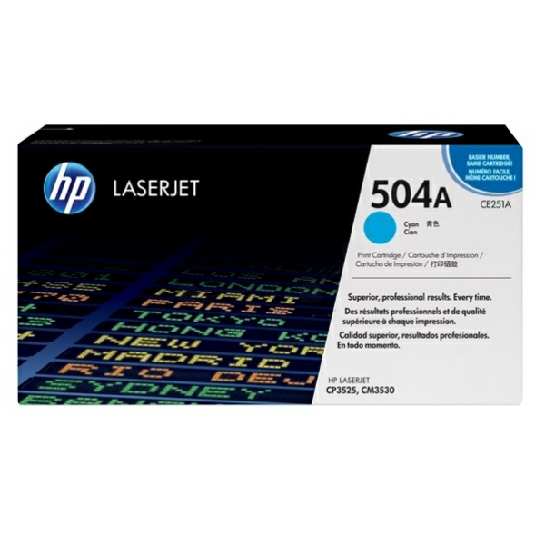 HP CE 251 A 504A Toner Cyan