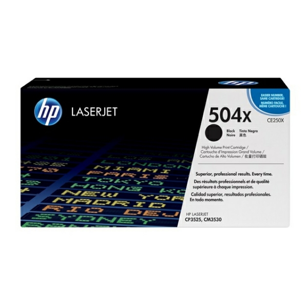 HP CE 250 X 504X Toner Black
