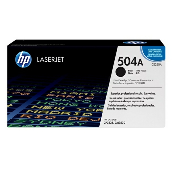 HP CE 250 A 504A Toner Black