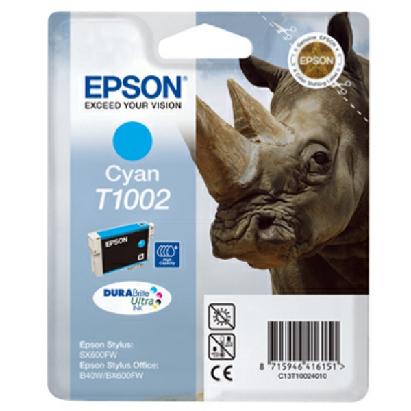 Epson C 13 T 10024010 T1002 Tinte Cyan