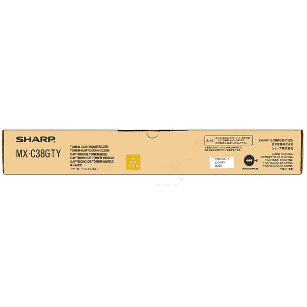 Sharp MXC-38 GTY Toner Yellow