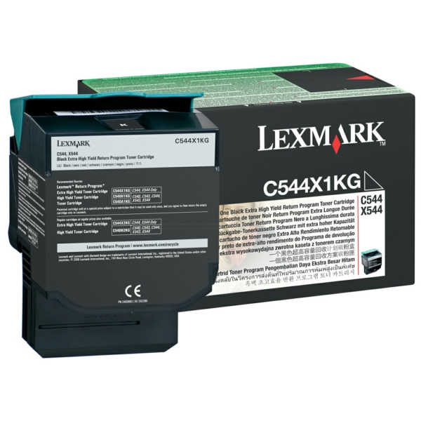 Lexmark C544X1KG Toner Black