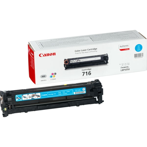 Canon 1979 B 002 716C Toner Cyan