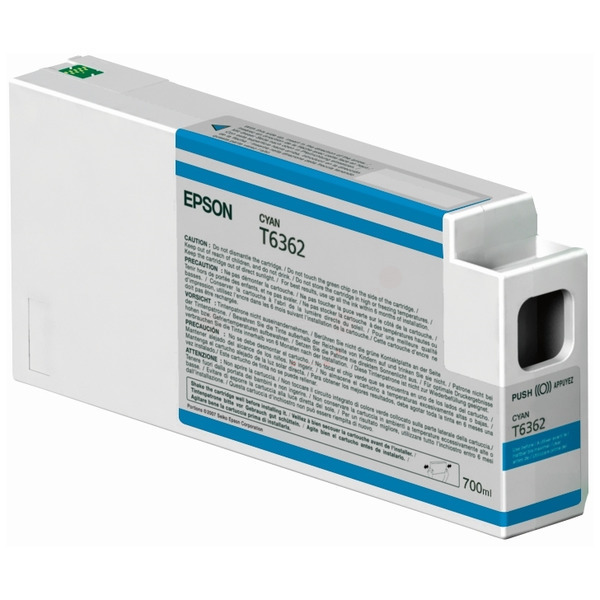 Epson C 13 T 636200 T6362 Tinte Cyan