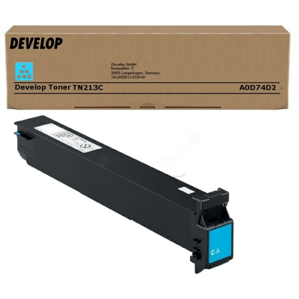 Develop A0D74D2 TN-213 C Toner Cyan
