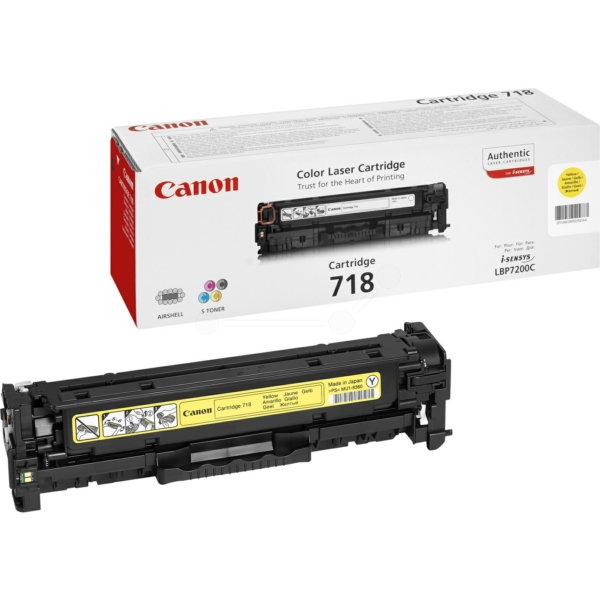 Canon 2659 B 002 718Y Toner Yellow